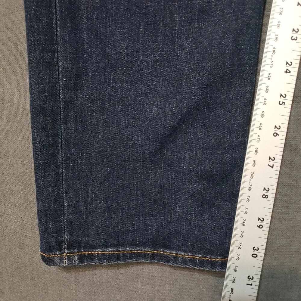 Old Navy‎ Straight Jeans Mens 32x32 Dark Wash Built-In Tough Denim